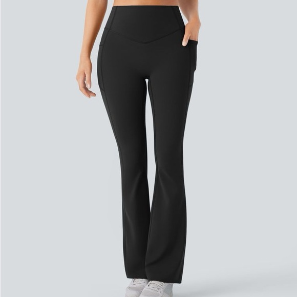 Halara UltraSculpt™ High Waisted Tummy Control Flare Bootcut Leggings — NWT - Picture 3 of 5